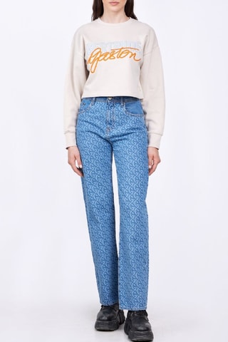 Sudadera corta Maggy - Crudo