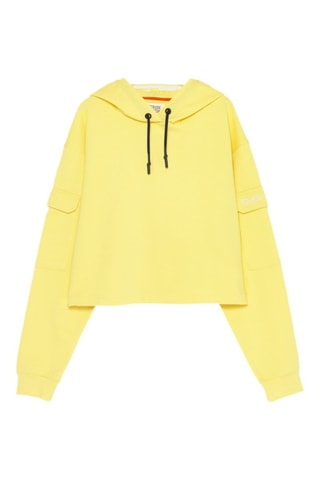 Sudadera con capucha Gisele - Amarillo