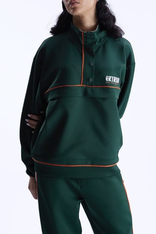 Sudadera unisex Guitou - Verde oscuro