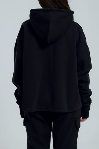Sudadera con capucha Ginette - Negro