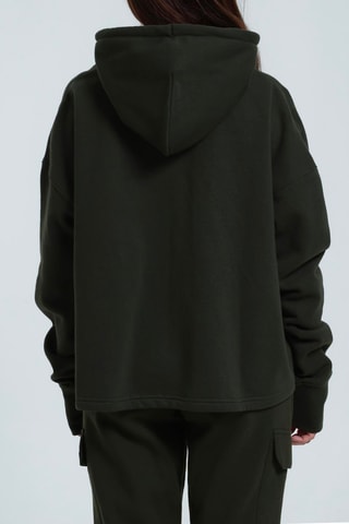 Sweater met Capuchon Ginette - Kaki