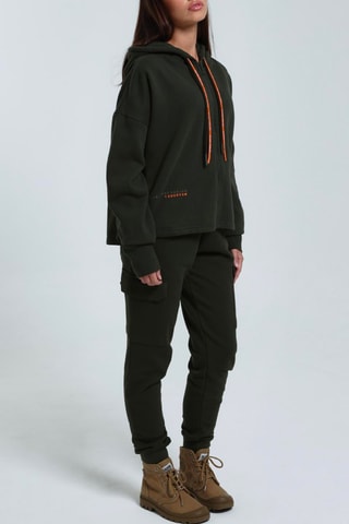 Sweater met Capuchon Ginette - Kaki