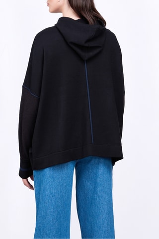 Sudadera con capucha Antonia - Negro