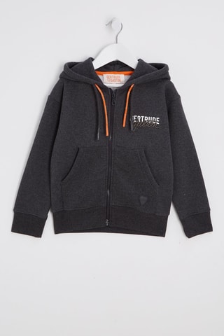 Sudadera con capucha Paul - Antracita jaspeado