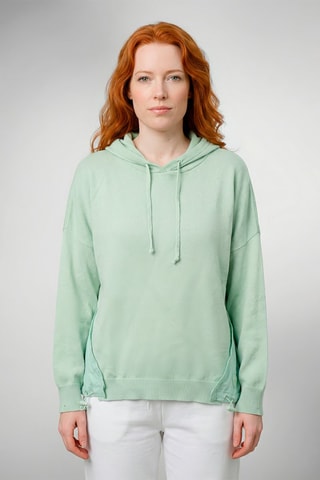 Sweater met Capuchon Kenya - Zeegroen