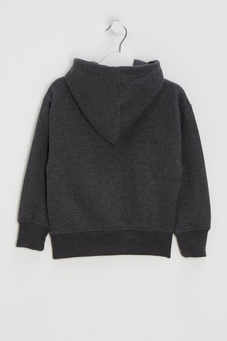 Sudadera con capucha Litcharly - Antracita jaspeado