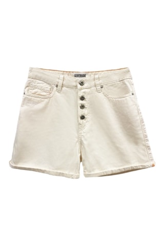 Short vaquero Kimberley - Blanco