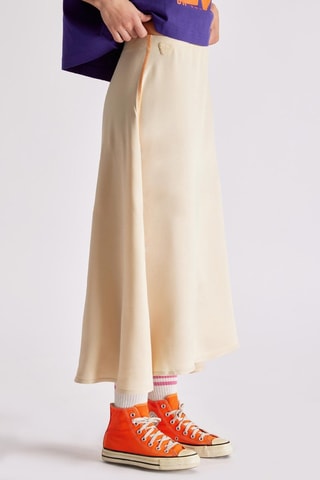 Falda larga Zelina - Beige