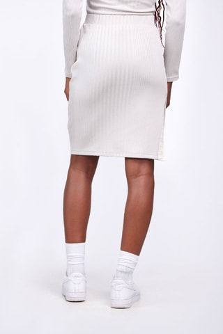 Falda recta Adama - Marfil