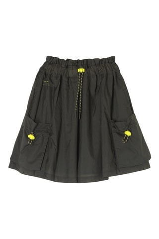 Falda evasé Suzanne - Caqui