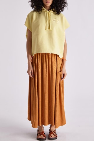 Falda larga Chiara - Camel