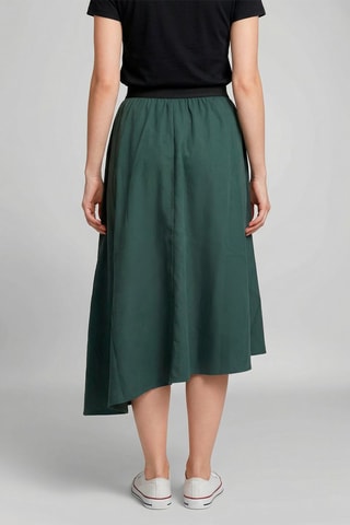 Falda evasé Mona - Verde