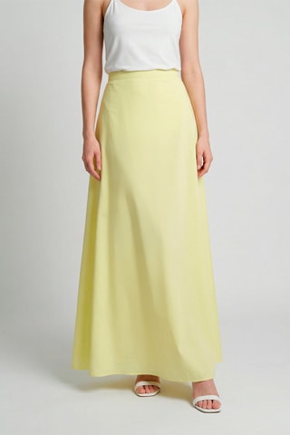 Falda larga Rosalie - Amarillo