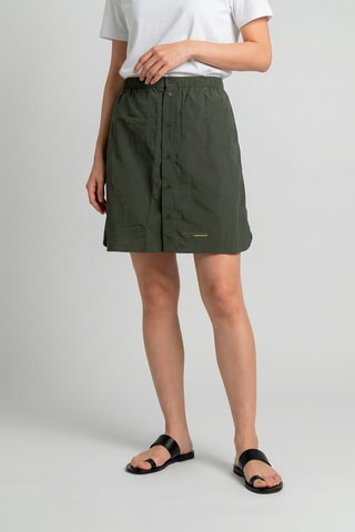 Falda recta Bella - Verde oscuro