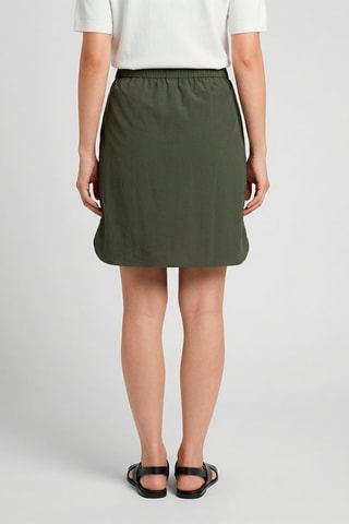 Falda recta Bella - Verde oscuro