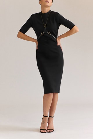 Vestido de tubo Wynn - Negro