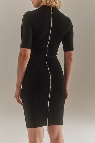 Vestido de tubo Bronx - Negro