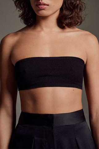 Sujetador bandeau Ellis - Negro