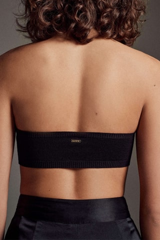 Sujetador bandeau Ellis - Negro