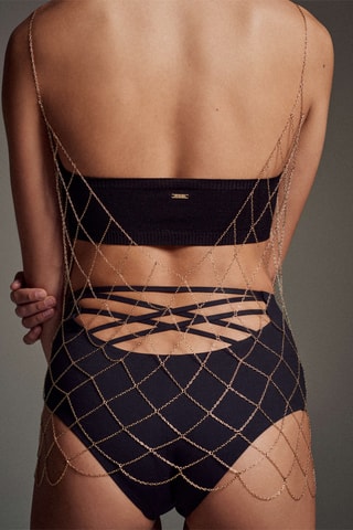 Sujetador bandeau Ellis - Negro