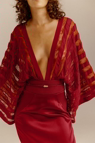 Body tanga Harrison - Rojo