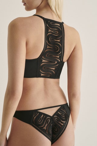 Braga brasileña Hill Valley - Negro