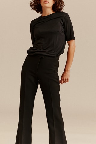 Camiseta Log Out - Negro