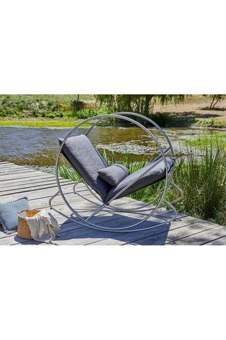 Mecedora de jardín Caprera - 70 x 110 x 120 cm