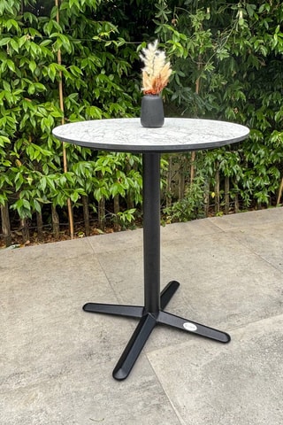 Mesa de jardín redonda Bistro - 60 x 74 cm