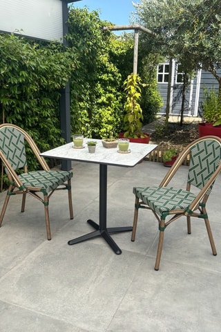 Conjunto de jardín Bistro - Hasta 2 plazas