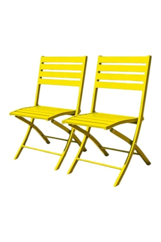 2 sillas plegables Marius - 46 x 41 x 82 cm