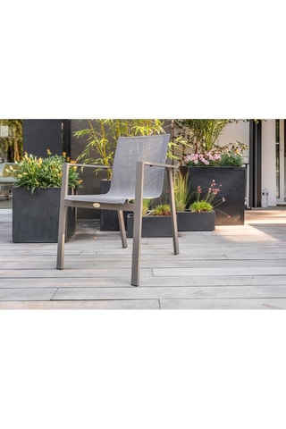 2 sillones apilables Zahara - Topo