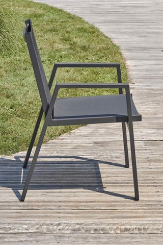 2 sillones Floride - Gris antracita