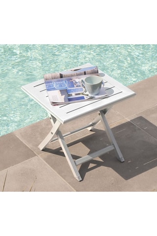 Mesa auxiliar plegable Marius - 43 x 43 x 40 cm