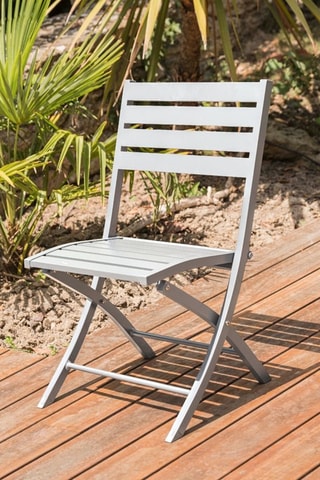 2 sillas plegables Marius - 46 x 41 x 82 cm