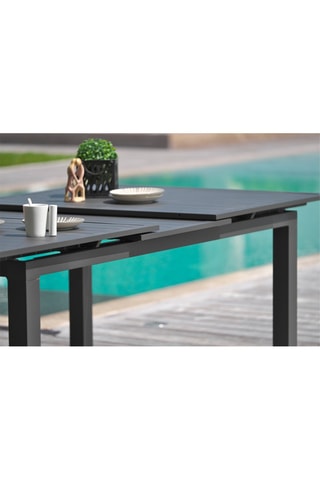 Mesa extensible de 8/10 plazas Miami - 180/240 x 100 x 77 cm
