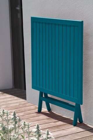 Velador de 2 plazas de jardín plegable Marius - 70 x 70 x 73 cm