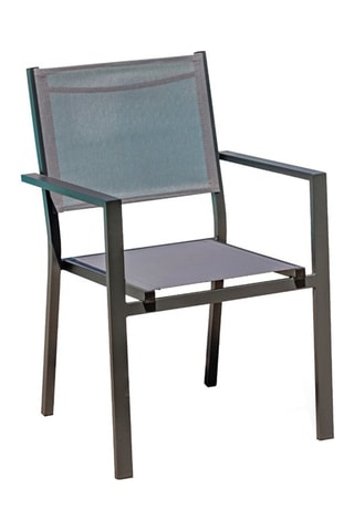Sillón de jardín apilable Tolede - Antracita
