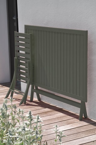 Mesa de jardín de 4 plazas plegable Marius - 140 x 80 x 73 cm