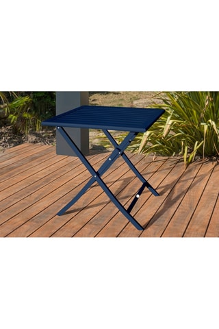 Velador de 2 plazas de jardín plegable Marius - 70 x 70 x 73 cm