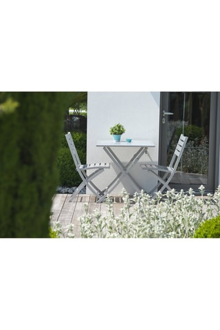 Conjunto de jardín plegable Marius - 2 plazas