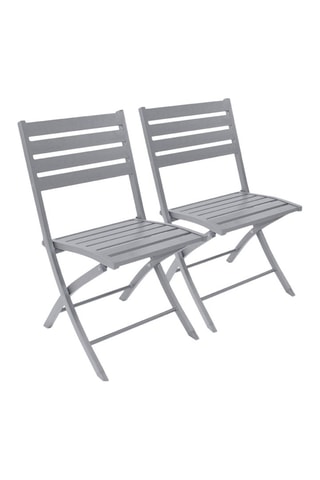 Conjunto de jardín plegable Marius - 2 plazas