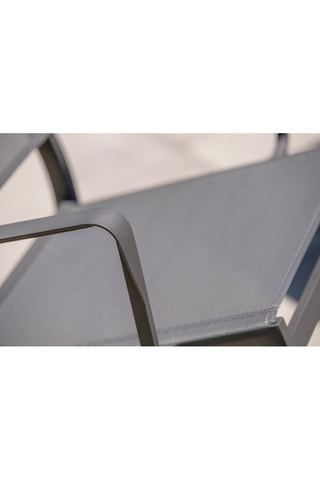 Conjunto de jardín Stockholm - 10 plazas - Asientos apilables - Mesa extensible