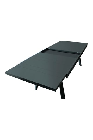 Conjunto de jardín Stockholm - 10 plazas - Asientos apilables - Mesa extensible