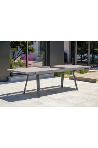 Conjunto de jardín Stockholm - 8 plazas - Mesa extensible