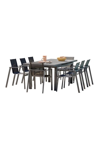 Conjunto de jardín Venise - 8 plazas - Mesa extensible