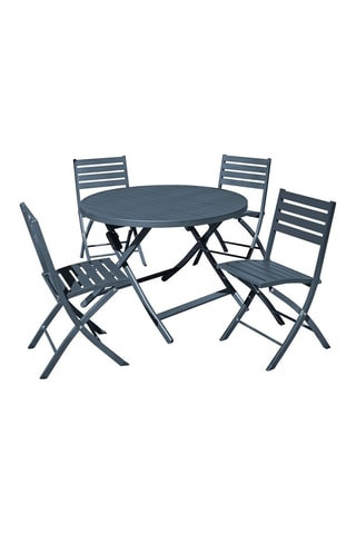 Conjunto de jardín Marius redondo - 4 plazas