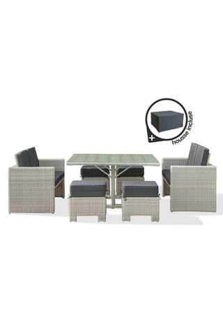 Funda para mesa de jardín Océane - 146 x 133 x 78 cm