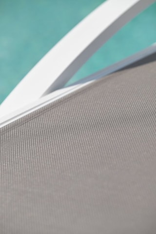 2 tumbonas apilables Barcelona - 195 x 32 x 74 cm