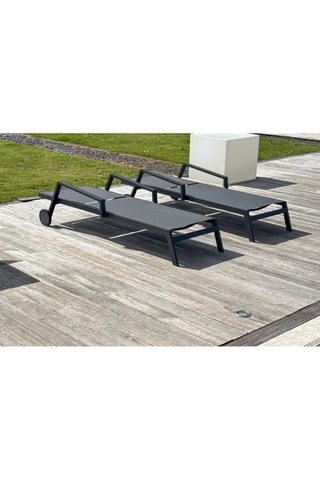 2 tumbonas Ibiza - 210 x 75 x 50 cm